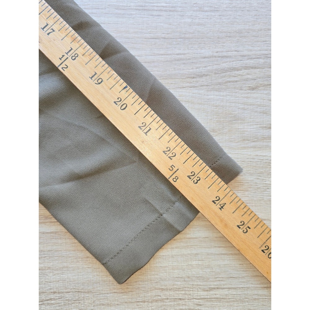 Naked Wardrobe Olive Green Longline Duster Cardigan Size Small minimalist - Picture 3 of 8